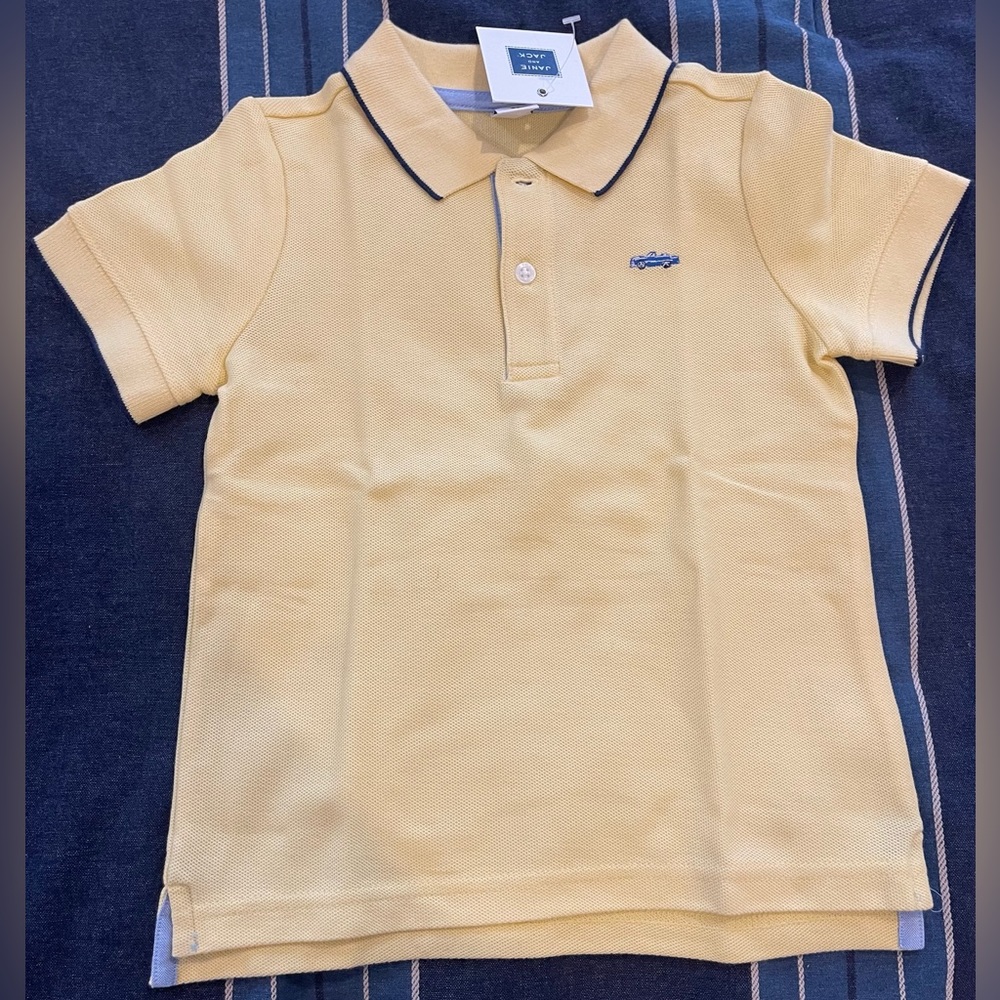 Janie & Jack Yellow Boys Polo - 2T - NWT